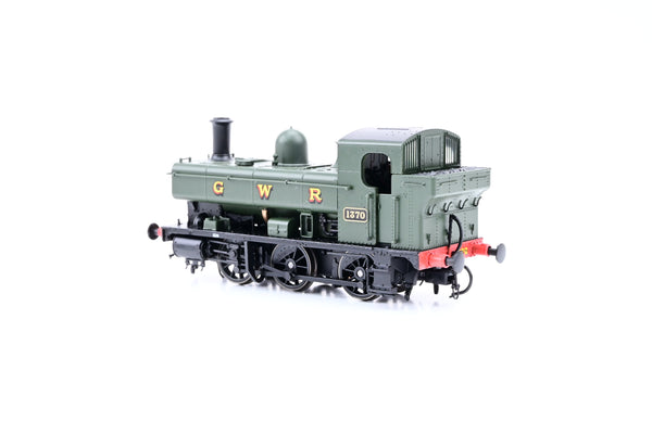 Heljan OO Gauge 1322 GWR Green 13xx Pannier Tank No.1370