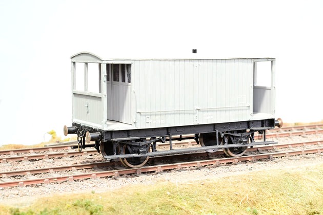 Kit Built O Gauge BR Grey ex-MR 20T Goods Brake Van No.M357420 - Boxed