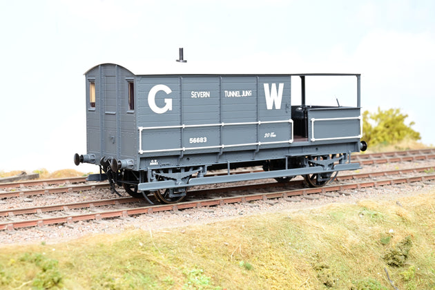Kit Built O Gauge Express Dairy Blue LMS 4-Wheel Milk Tank Wagon No.43 - Boxed