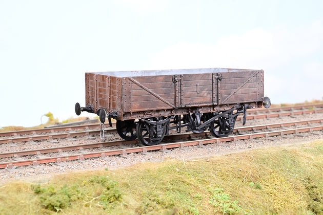 Kit Built O Gauge NE Grey Open Wagon w/ Tarpaulin Cover No.50771/58712 - Unboxed