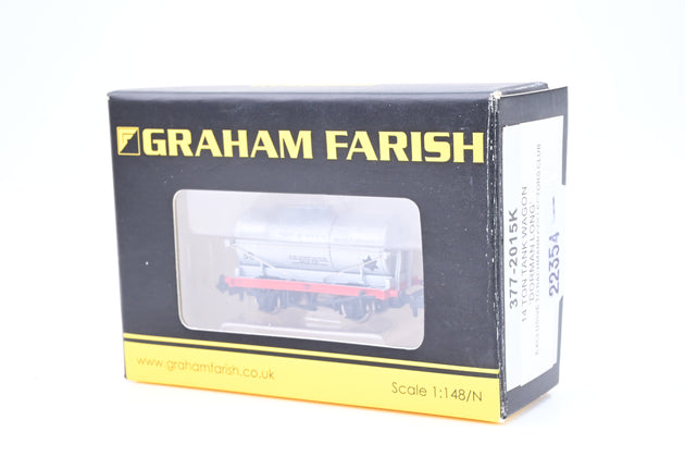 Graham Farish N Gauge 377-2015K 'Dorman Long & Co. Ltd.' 14T Tank Wagon - Boxed