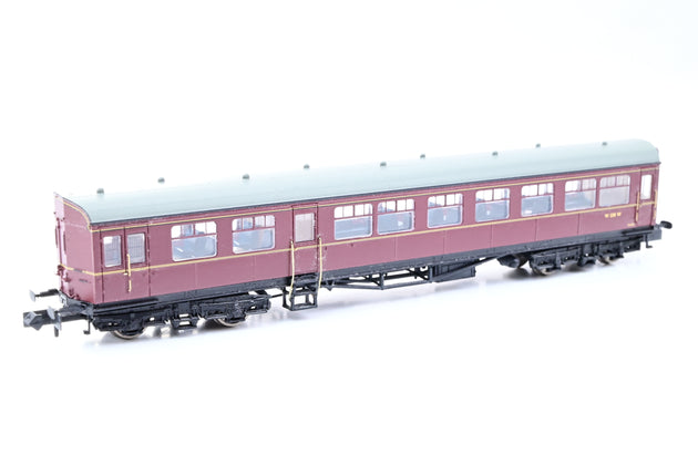 Graham Farish N Gauge 374-611 BR Maroon Auto Trailer No.W228W - Boxed