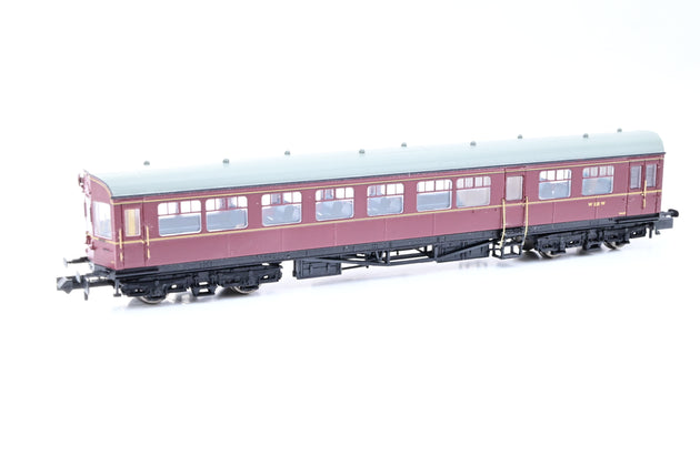 Graham Farish N Gauge 374-611 BR Maroon Auto Trailer No.W228W - Boxed