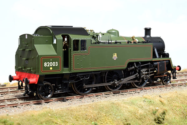 Lionheart Trains O Gauge LHT-S-8206 BR Green Early Emblem Class 3MT No.82003 - Boxed