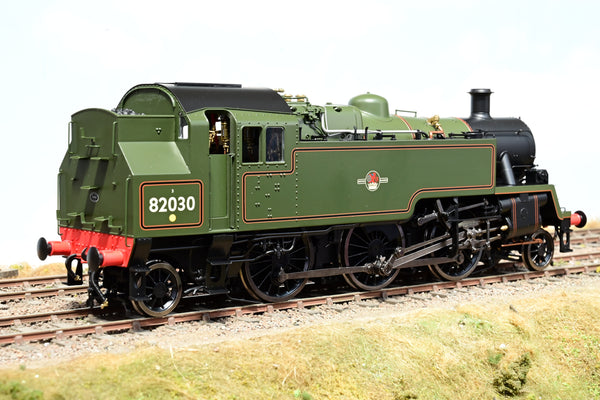 Lionheart Trains O Gauge LHT-S-8208 BR Green Late Crest Class 3MT No.82030 - Boxed