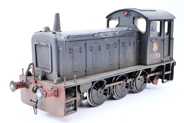 Kit Built O Gauge BR Black Early Emblem Class 04 Diesel Shunter No.11156
