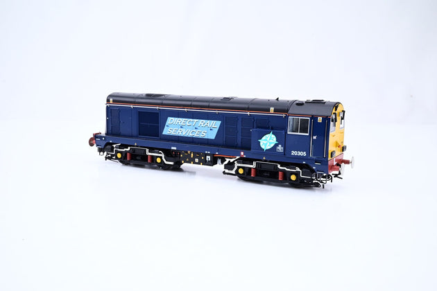 Bachmann OO Gauge Pair of Direct Rail Services 'Compass' Class 20/3 No.20302 & 20305 - DCC Sound, Boxed