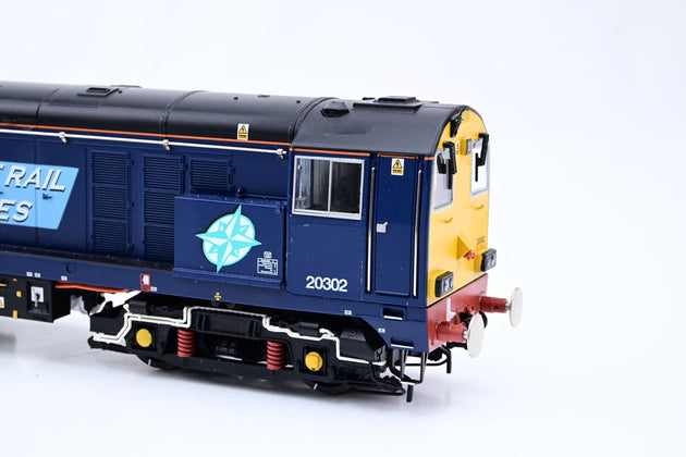 Bachmann OO Gauge Pair of Direct Rail Services 'Compass' Class 20/3 No.20302 & 20305 - DCC Sound, Boxed