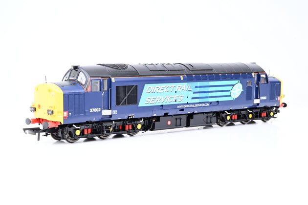 Accurascale OO Gauge ACC231437602 Class 37/6 Locomotive DRS Blue (Compass) No.37602 - DCC Sound, Boxed