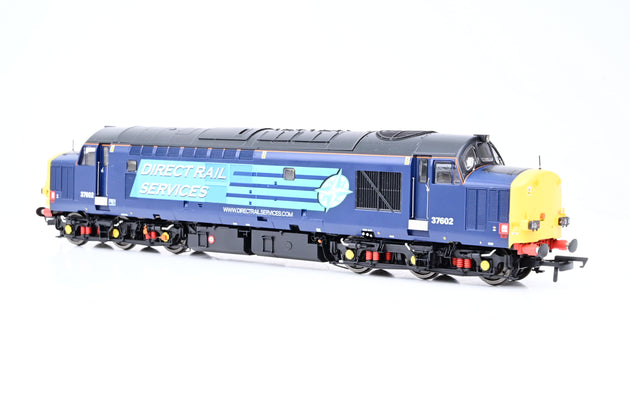 Accurascale OO Gauge ACC231437602 Class 37/6 Locomotive DRS Blue (Compass) No.37602 - DCC Sound, Boxed