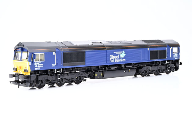 Accurascale OO Gauge ACC2654DCC Class 66 Locomotive DRS Blue No.66122 - DCC Sound, Boxed