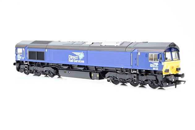 Accurascale OO Gauge ACC2654DCC Class 66 Locomotive DRS Blue No.66122 - DCC Sound, Boxed