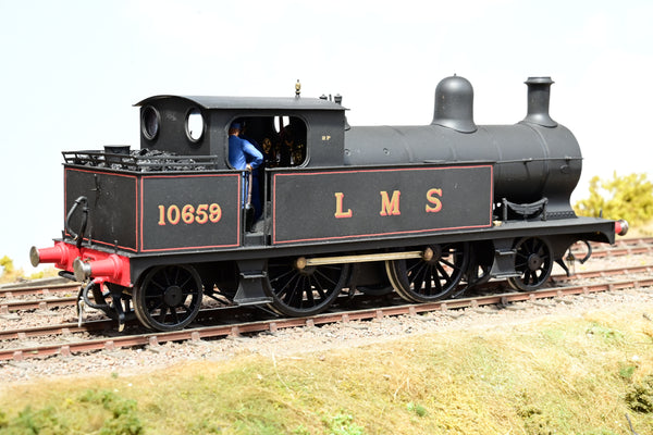 Kit Built O Gauge LMS Black 2-4-2T ex-L&YR Aspinall Class 5 No.10659