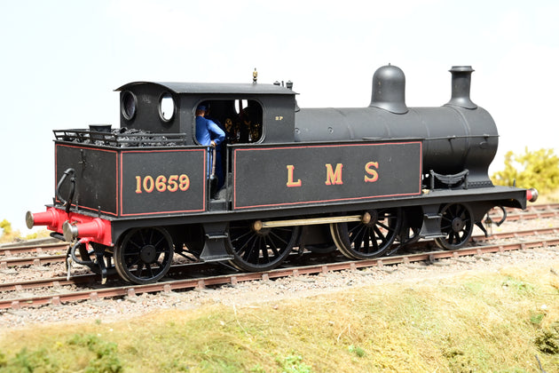Kit Built O Gauge LMS Black 2-4-2T ex-L&YR Aspinall Class 5 No.10659