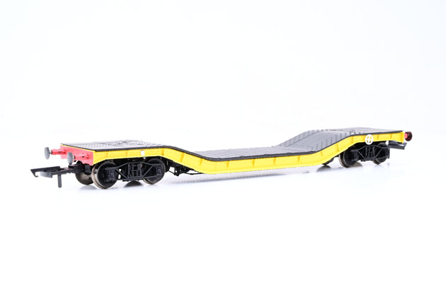 Hattons OO Gauge H4-WW-013 Warwell Wagon 50ft w/ Diamond Frame Bogies BR Engineers Yellow No.ADRW96501 - Boxed
