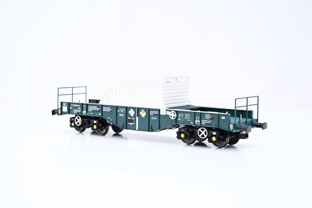 Accurascale OO Gauge ACC1115 Twin Pack A FNA-D 'New Generation' Nuclear Flask Carrier - Boxed