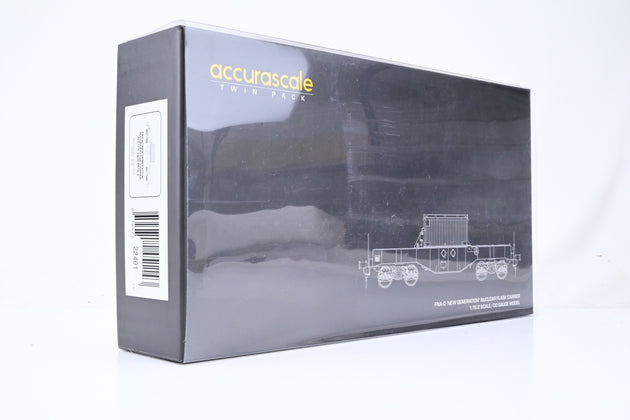 Accurascale OO Gauge ACC1115 Twin Pack A FNA-D 'New Generation' Nuclear Flask Carrier - Boxed
