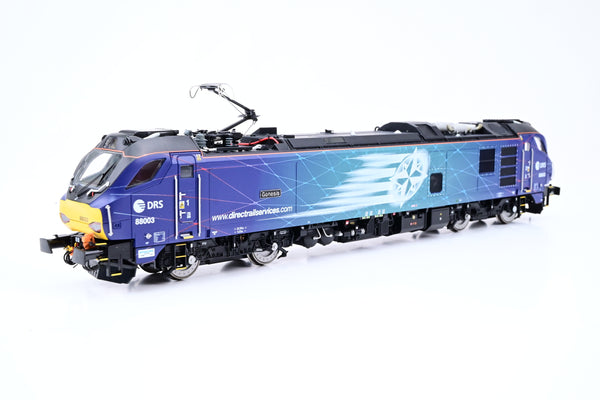 Dapol OO Gauge 4D-088-002D Class 88 Locomotive DRS New Logo w/ Pantograph Genesis No.88003 - DCC Fitted, Boxed