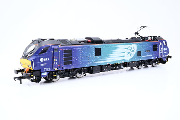 Dapol OO Gauge 4D-088-002D Class 88 Locomotive DRS New Logo w/ Pantograph Genesis No.88003 - DCC Fitted, Boxed
