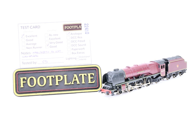 Graham Farish N Gauge Coronation Class 4-6-2 BR Maroon 'Duchess of Hamilton' No.46229 - Unboxed