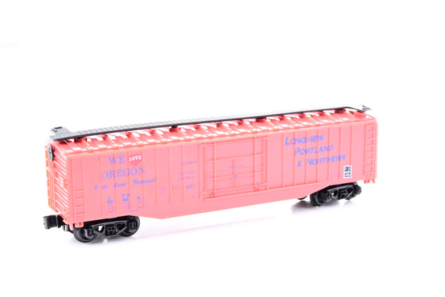 Model Power N Gauge 84040 50' Box Car 'Longview, Portland & Northern' No.60059 - Boxed