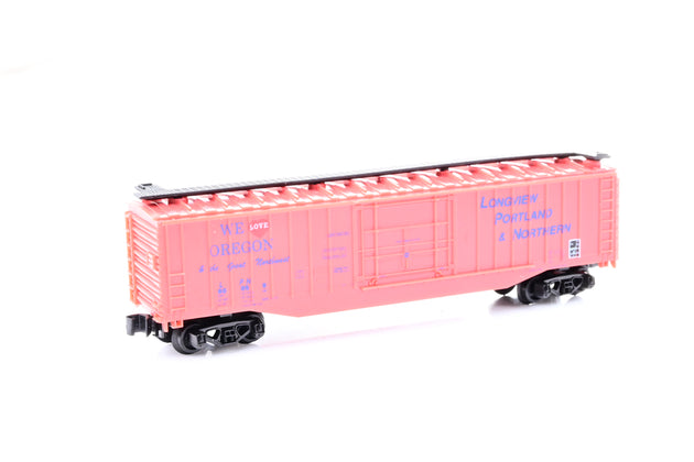 Model Power N Gauge 84040 50' Box Car 'Longview, Portland & Northern' No.60059 - Boxed