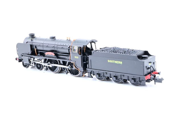 Dapol N Gauge 2S-002-0078 Schools Class 4-4-0 Southern Wartime Black 'Radley' No.930 - Boxed