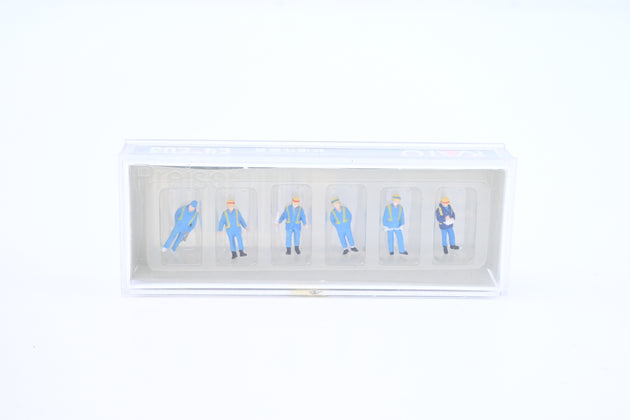 Kato N Gauge 24-203 Set of Japanese Maintenance Workers (6) - Boxed