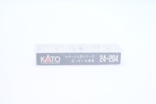 Kato N Gauge 24-204 Set of Japanese Standing Passengers (6) - Boxed