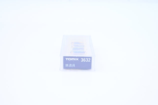 Tomix N Gauge 3632 Set of Japanese Uniformed Railway Staff (6) - Boxed