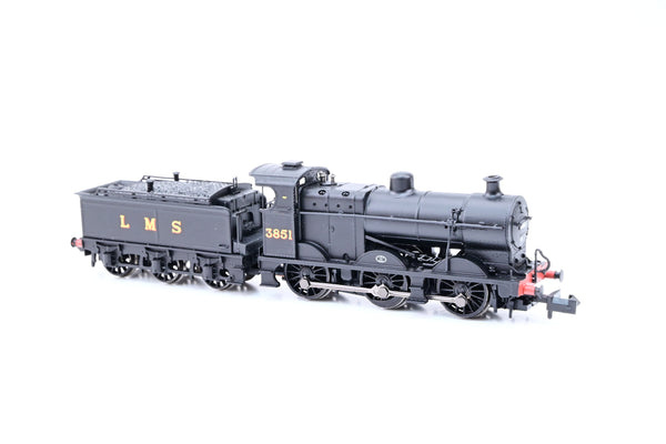Graham Farish N Gauge 372-061 LMS Black Midland Class 4F No.3851 - Boxed