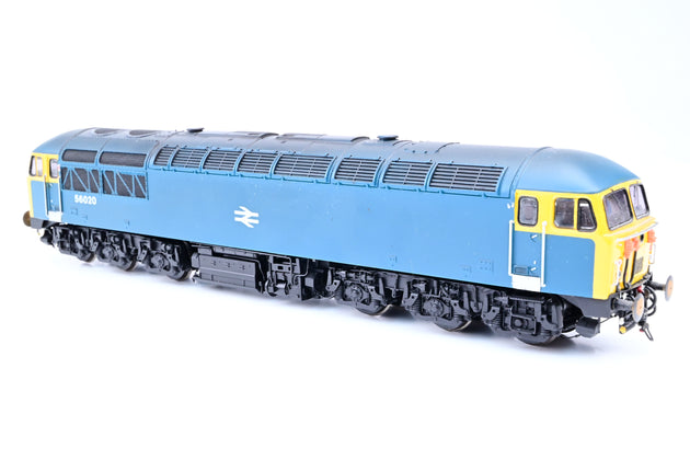 Hornby OO Gauge BR Blue Class 56 No.56020 - Weathered, Aftermarket Box