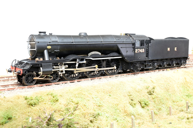Hattons O Gauge H7-A3-003 NE Black Class A3 w/ Unstreamlined Non-corridor Tender No.2745 'Captain Cuttle' - Boxed