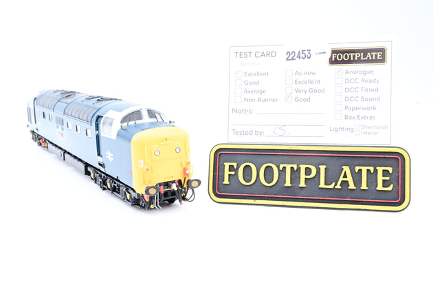 Bachmann OO Gauge BR Blue Class 55 w/ Domino Headcode No.55003 'Meld' - Aftermarket Box