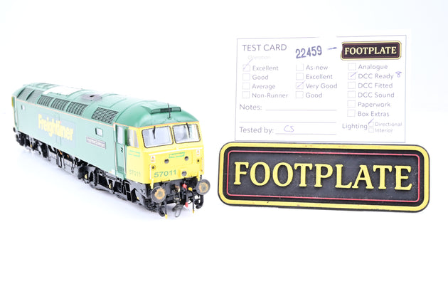 Bachmann OO Gauge 32-753 Freightliner Green & Yellow Class 57/0 No.57011 'Freightliner Challenger' - Aftermarket Box
