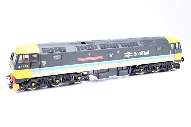 Lima OO Gauge BR ScotRail Class 47 No.47461 'Charles Rennie Macintosh' - Aftermarket Box