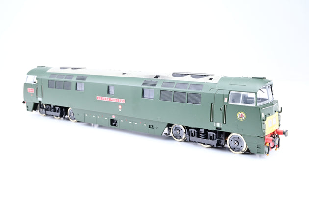 Heljan OO Gauge BR Green w/ SYP 'Western' Class 52 No.D1042 'Western Princess' - Aftermarket Box