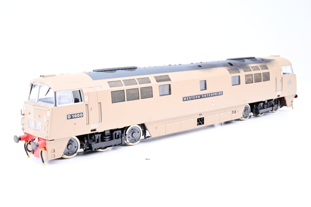 Heljan OO Gauge 5204 BR Desert Sand Class 52 Western No.D1000 'Western Enterprise' - Aftermarket Box