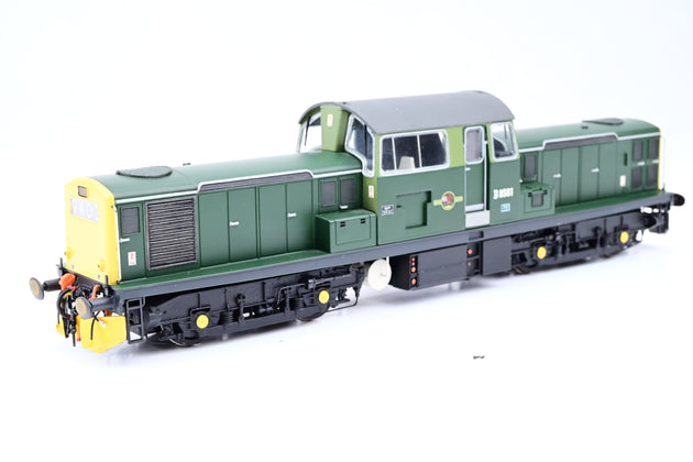 Heljan OO Gauge BR Green Late Crest Class 17 D8561 - Aftermarket Box
