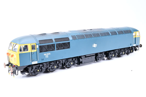 Hornby OO Gauge BR Blue Class 56 No.56005 - Aftermarket Box