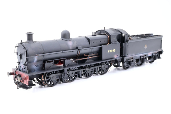 Bachmann OO Gauge 31-475 BR Black Early Emblem 0-8-0 Class G2A Super D No.49395 - Weathered, Aftermarket Box