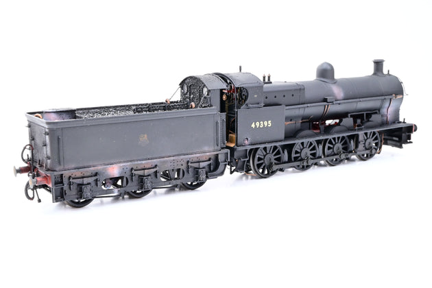 Bachmann OO Gauge 31-475 BR Black Early Emblem 0-8-0 Class G2A Super D No.49395 - Weathered, Aftermarket Box