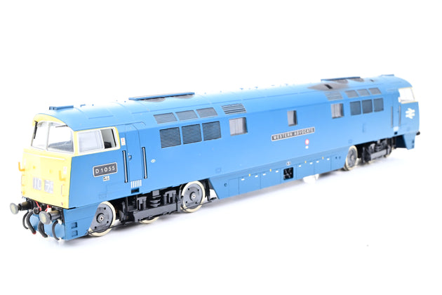 Heljan OO Gauge BR Blue Class 52 Western No.D1055 'Western Advocate' - Aftermarket Box