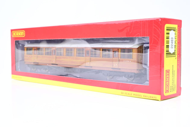 Hornby OO Gauge R4828 LNER 61ft 6in Corridor 3rd Class Coach No.23864 - Boxed