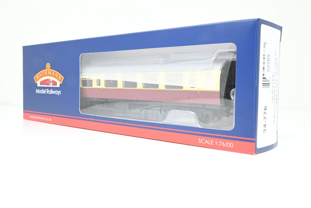 Bachmann OO Gauge 34-776 SR Bullied Third Corridor 15" Vents BR Crimson & Cream No.S75 - Boxed