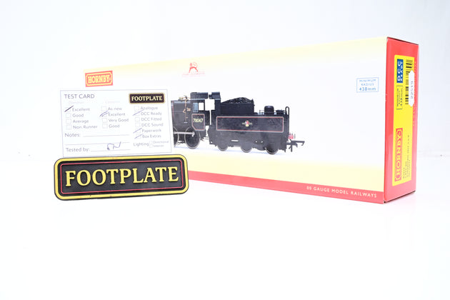 Hornby OO Gauge R3836 BR Black Class 2MT No.78047 - Boxed