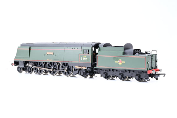Hornby OO Gauge R2218 BR Green West Country Class No.34041 'Wilton' - Boxed