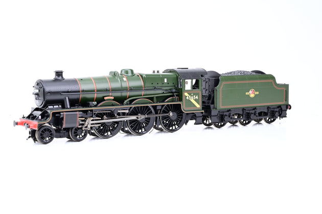 Bachmann OO Gauge 31-186A BR Green Jubilee No.45654 'Hood' - Boxed