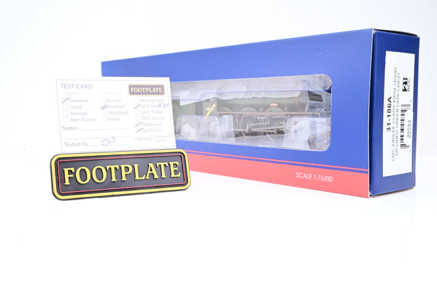 Bachmann OO Gauge 31-186A BR Green Jubilee No.45654 'Hood' - Boxed