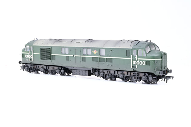 Bachmann OO Gauge 31-996 LMS 10000 BR Green Eggshell Blue waisteband No.10000 - Boxed